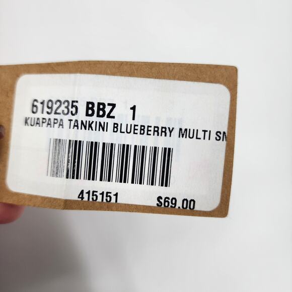 Title Nine Kuapapa Color Block Tankini Racerback SwimSuit Top Size Small - Picture 5 of 6